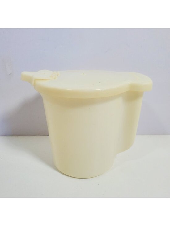 Tupperware Other - Vintage Tupperware Creamer Dispenser Ivory Flip Top Lid Cream #574 11